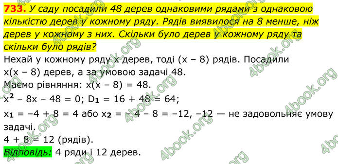 ГДЗ Алгебра 8 клас Мерзляк (2025)
