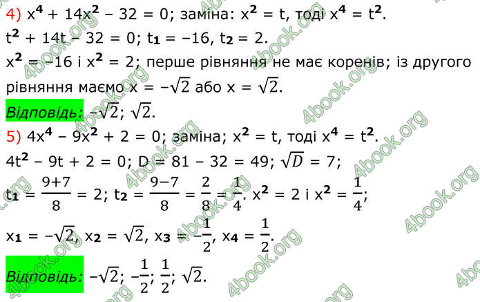ГДЗ Алгебра 8 клас Мерзляк (2025)