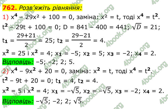 ГДЗ Алгебра 8 клас Мерзляк (2025)