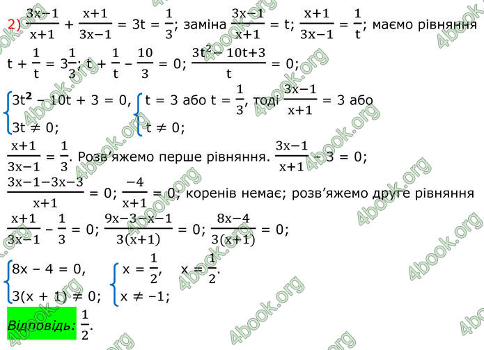 ГДЗ Алгебра 8 клас Мерзляк (2025)