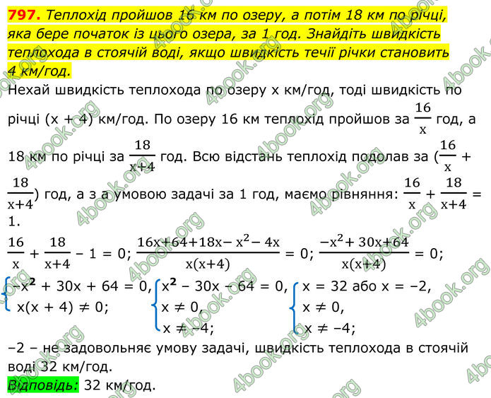 ГДЗ Алгебра 8 клас Мерзляк (2025)