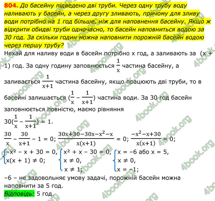 ГДЗ Алгебра 8 клас Мерзляк (2025)