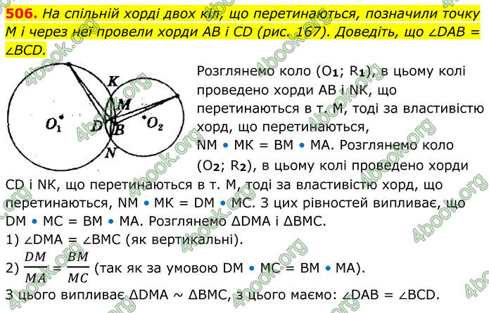 ГДЗ Геометрія 8 клас Мерзляк (2025)