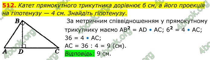 ГДЗ Геометрія 8 клас Мерзляк (2025)