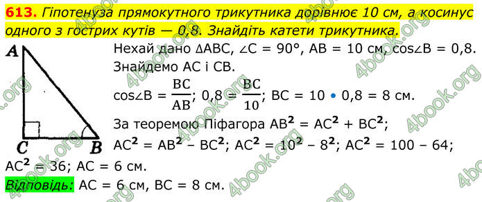 ГДЗ Геометрія 8 клас Мерзляк (2025)