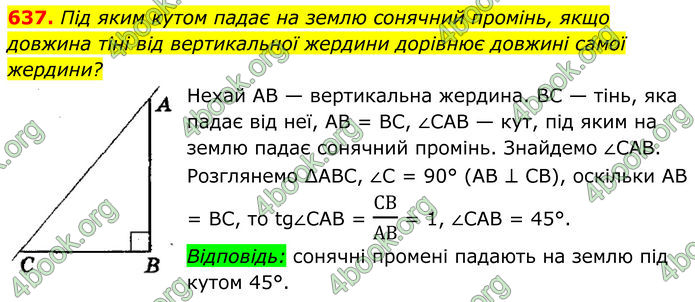 ГДЗ Геометрія 8 клас Мерзляк (2025)