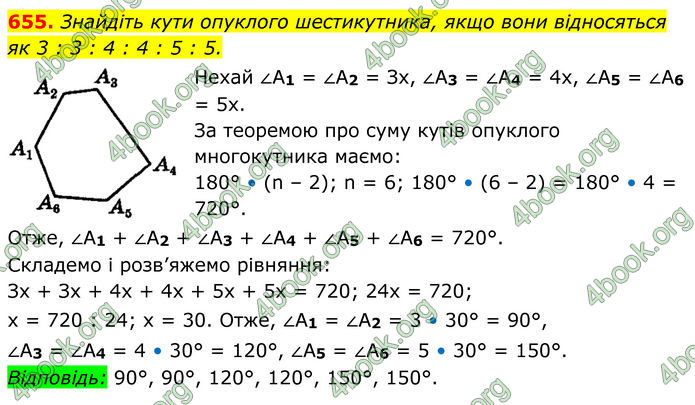 ГДЗ Геометрія 8 клас Мерзляк (2025)