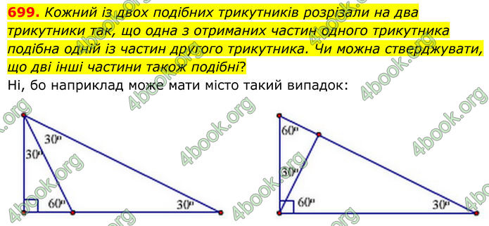 ГДЗ Геометрія 8 клас Мерзляк (2025)