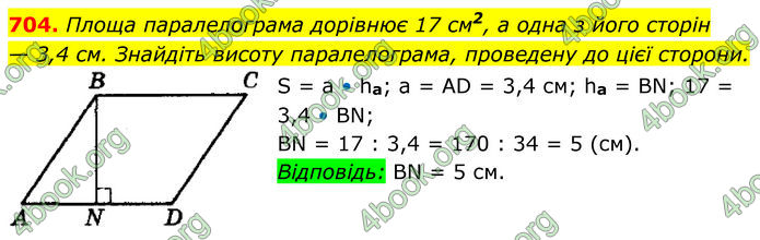 ГДЗ Геометрія 8 клас Мерзляк (2025)