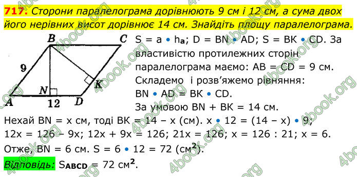 ГДЗ Геометрія 8 клас Мерзляк (2025)