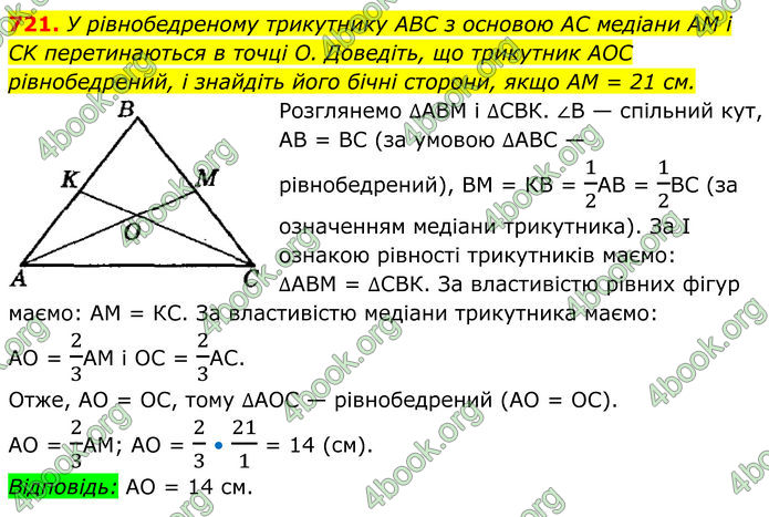 ГДЗ Геометрія 8 клас Мерзляк (2025)