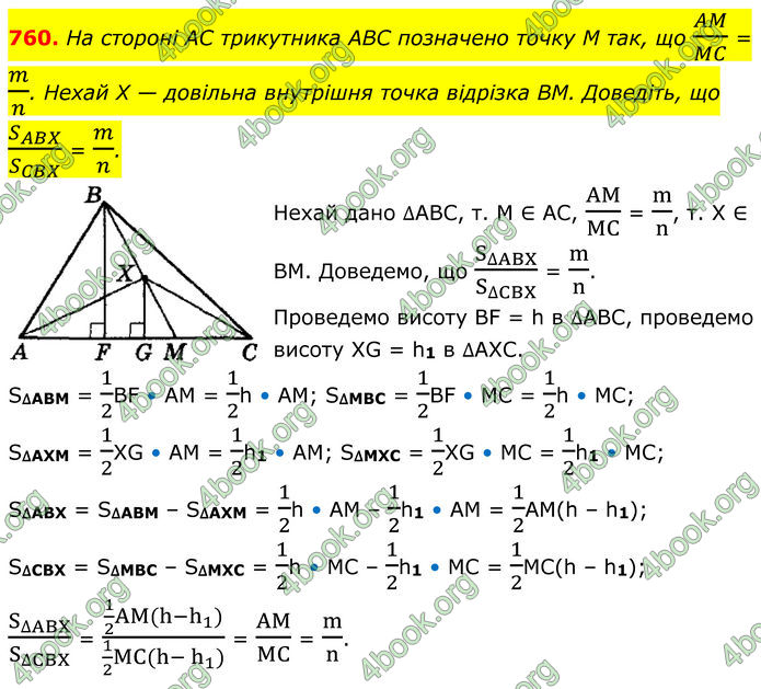 ГДЗ Геометрія 8 клас Мерзляк (2025)