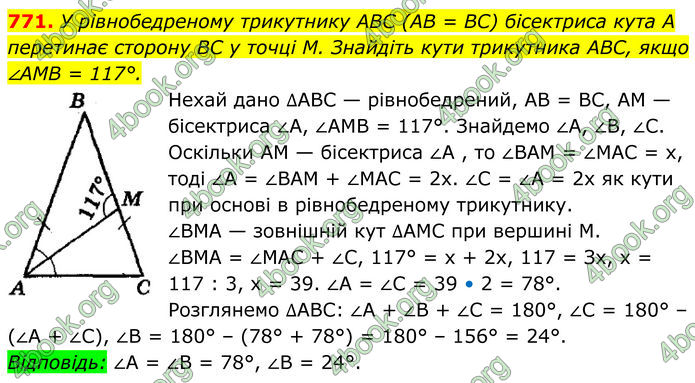 ГДЗ Геометрія 8 клас Мерзляк (2025)