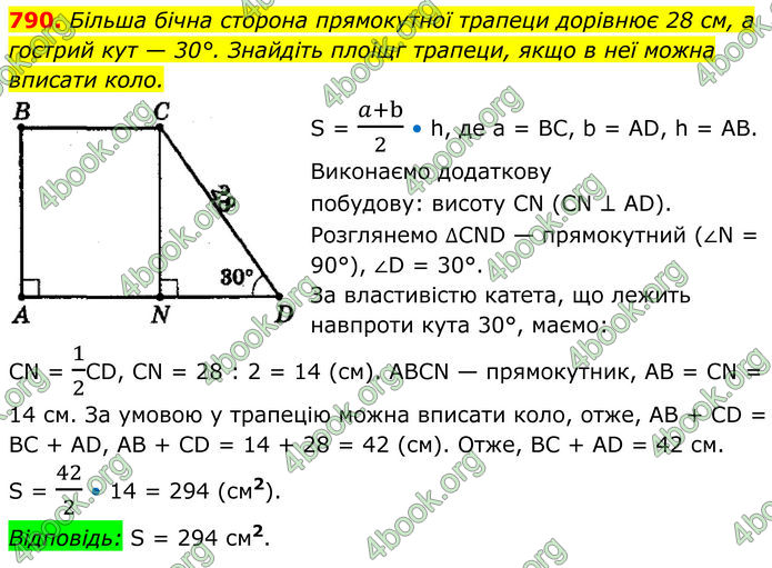 ГДЗ Геометрія 8 клас Мерзляк (2025)