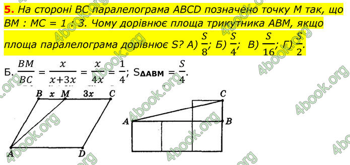 ГДЗ Геометрія 8 клас Мерзляк (2025)