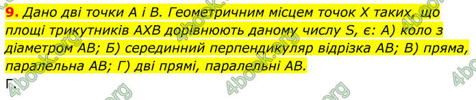 ГДЗ Геометрія 8 клас Мерзляк (2025)