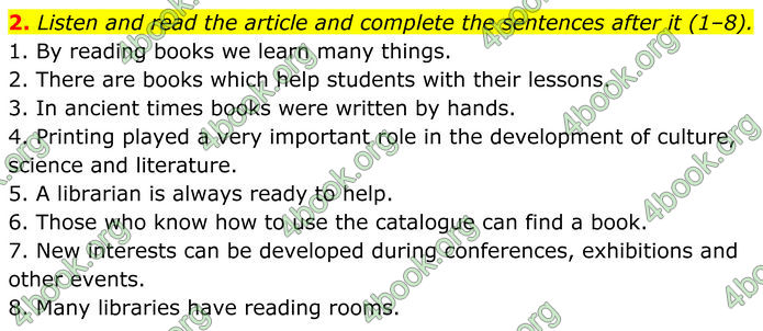 ГДЗ Англійська мова 8 клас Карпюк (2025)
