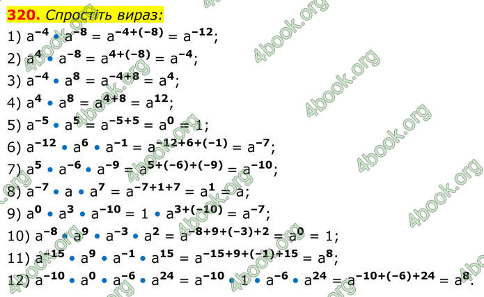 ГДЗ Алгебра 8 клас Тарасенкова (2025)