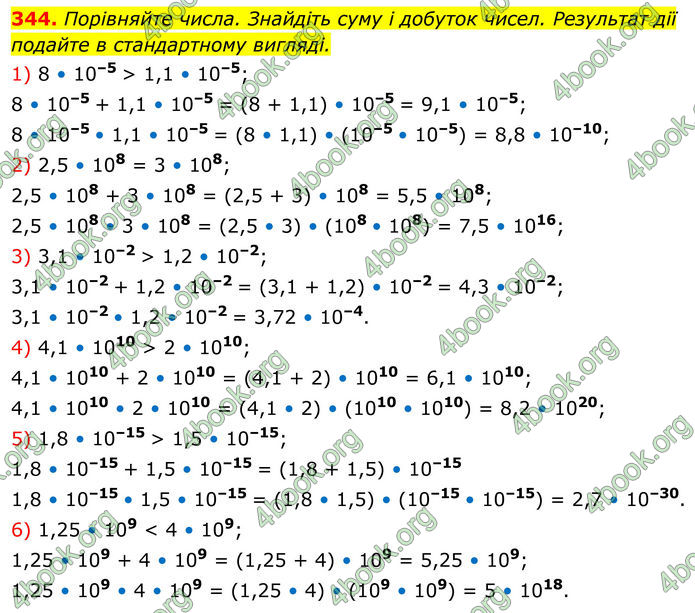 ГДЗ Алгебра 8 клас Тарасенкова (2025)