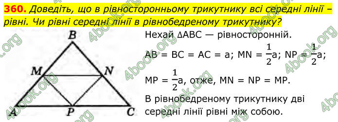 ГДЗ Геометрія 8 клас Бурда (2025)