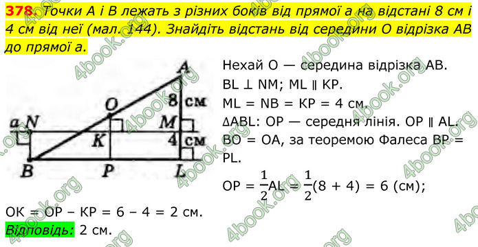 ГДЗ Геометрія 8 клас Бурда (2025)