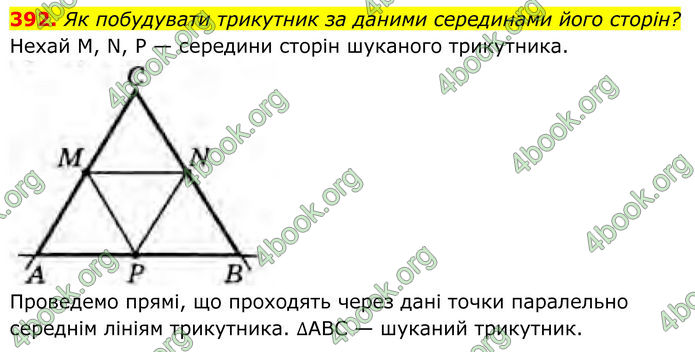 ГДЗ Геометрія 8 клас Бурда (2025)