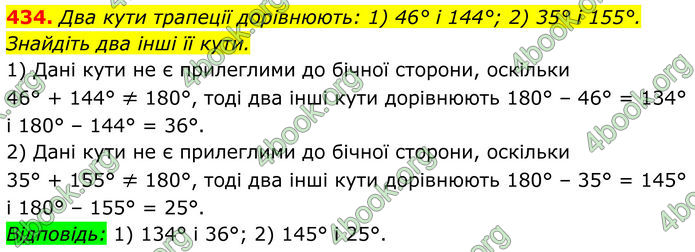 ГДЗ Геометрія 8 клас Бурда (2025)