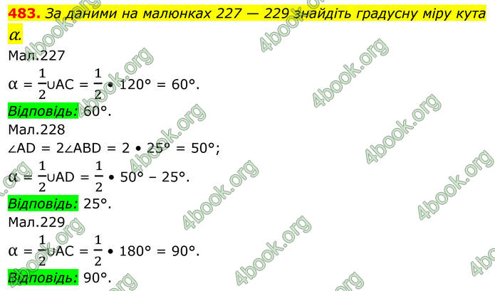 ГДЗ Геометрія 8 клас Бурда (2025)
