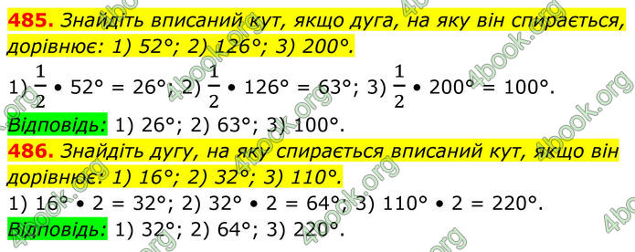 ГДЗ Геометрія 8 клас Бурда (2025)