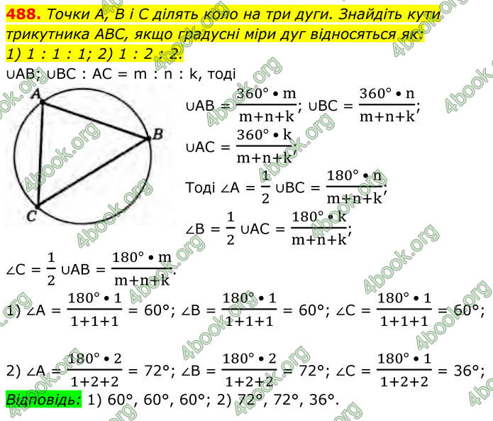 ГДЗ Геометрія 8 клас Бурда (2025)