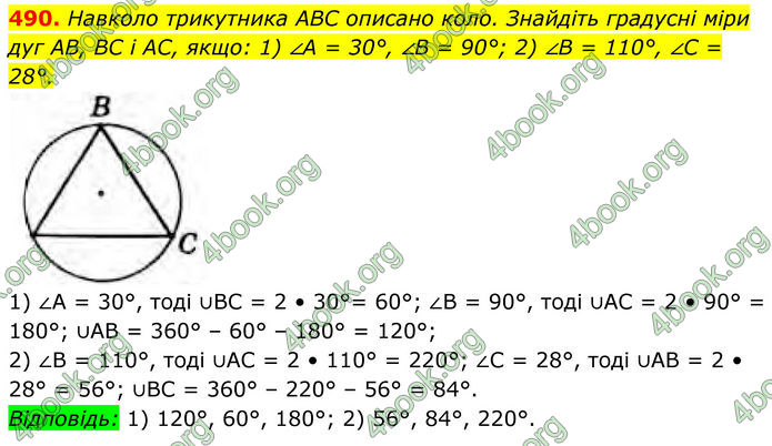 ГДЗ Геометрія 8 клас Бурда (2025)