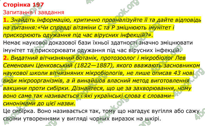 ГДЗ Біологія 8 клас Тагліна (2025)