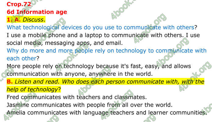 ГДЗ Англійська мова 8 клас Мітчелл (2025)