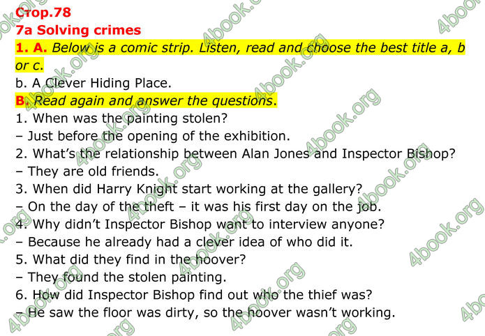 ГДЗ Англійська мова 8 клас Мітчелл (2025)