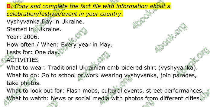 ГДЗ Англійська мова 8 клас Мітчелл (2025)