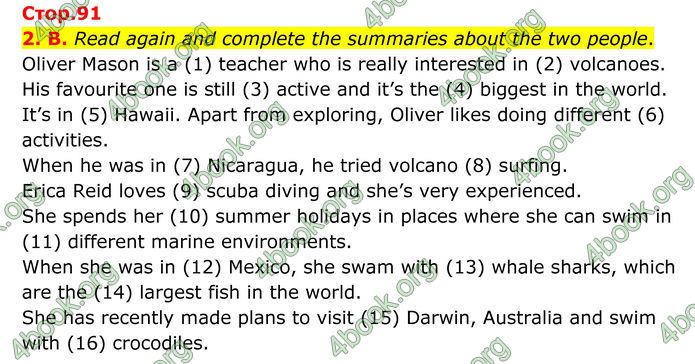 ГДЗ Англійська мова 8 клас Мітчелл (2025)