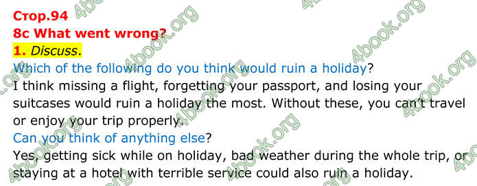 ГДЗ Англійська мова 8 клас Мітчелл (2025)