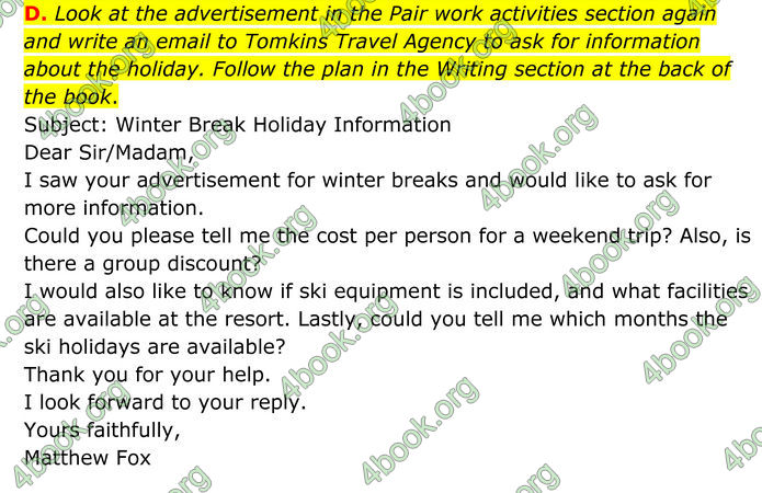 ГДЗ Англійська мова 8 клас Мітчелл (2025)