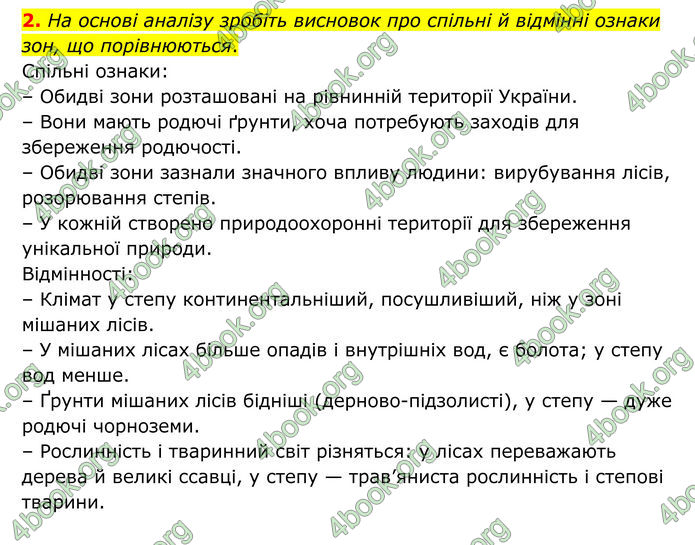 ГДЗ Географія 8 клас Гільберг (2025)