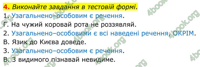 ГДЗ Українська мова 8 клас Авраменко (2025)