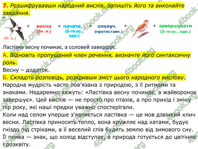 ГДЗ Українська мова 8 клас Авраменко (2025)