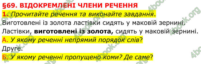ГДЗ Українська мова 8 клас Авраменко (2025)
