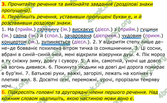ГДЗ Українська мова 8 клас Авраменко (2025)