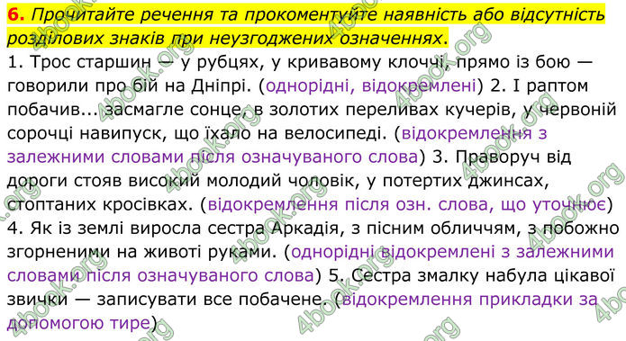 ГДЗ Українська мова 8 клас Авраменко (2025)