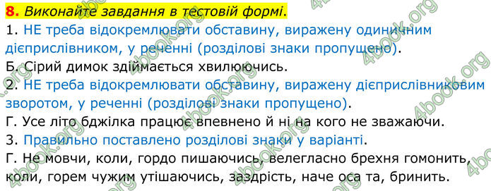 ГДЗ Українська мова 8 клас Авраменко (2025)