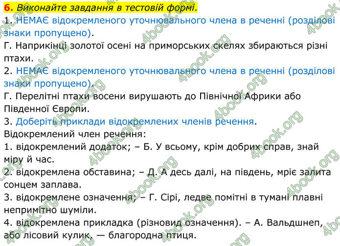 ГДЗ Українська мова 8 клас Авраменко (2025)