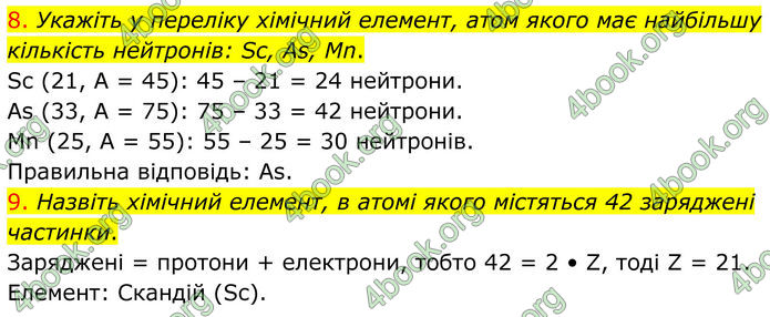 ГДЗ Хімія 8 клас Попель (2025)