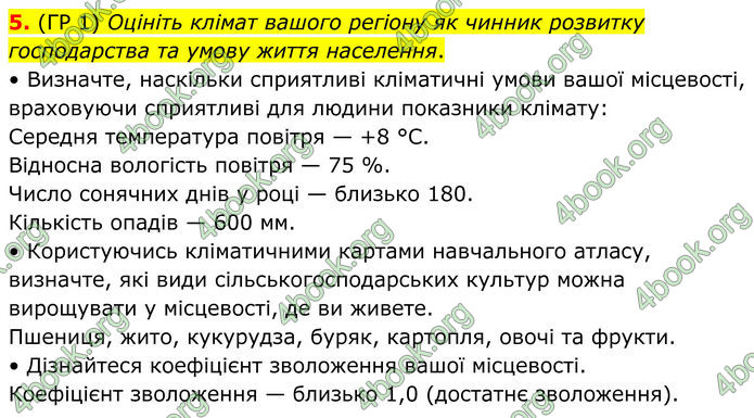 ГДЗ Зошит Географія 8 клас Гільберг (2025)