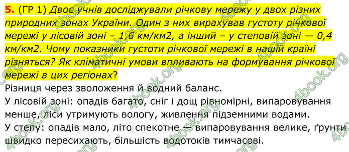ГДЗ Зошит Географія 8 клас Гільберг (2025)