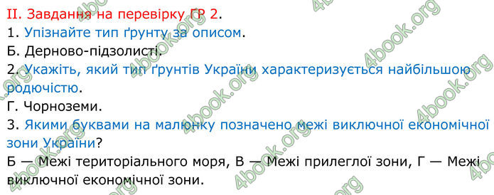 ГДЗ Зошит Географія 8 клас Гільберг (2025)